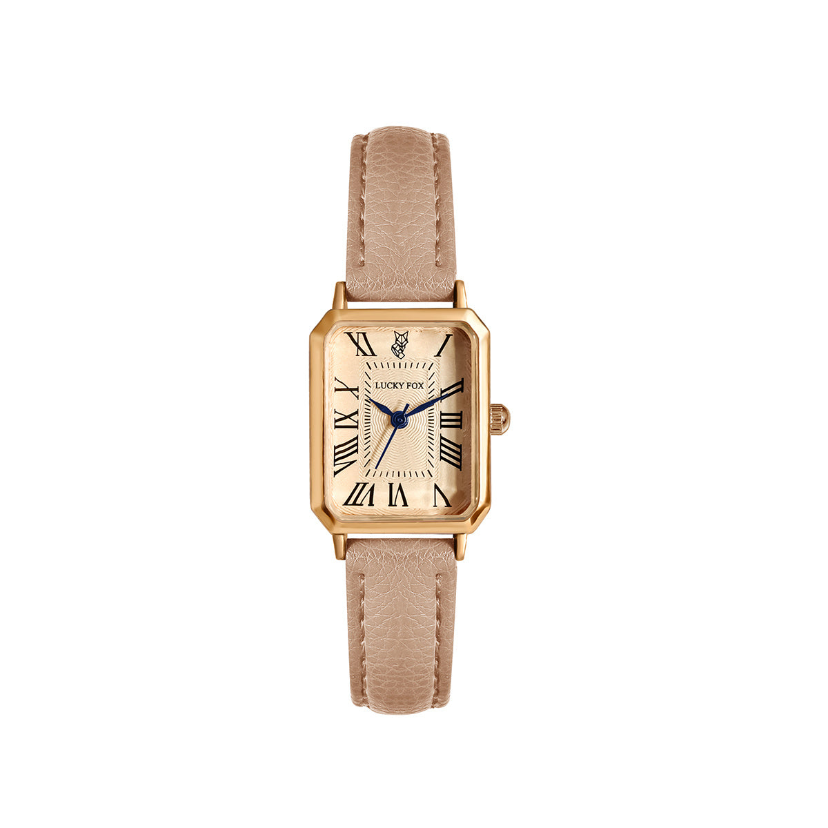 Ladies Square Roman Numeral Luxury Vintage Fashion Quartz Watch