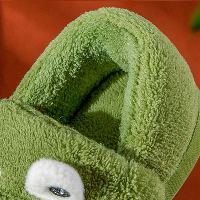 Dinosaur Slippers with Plush TPR Sole