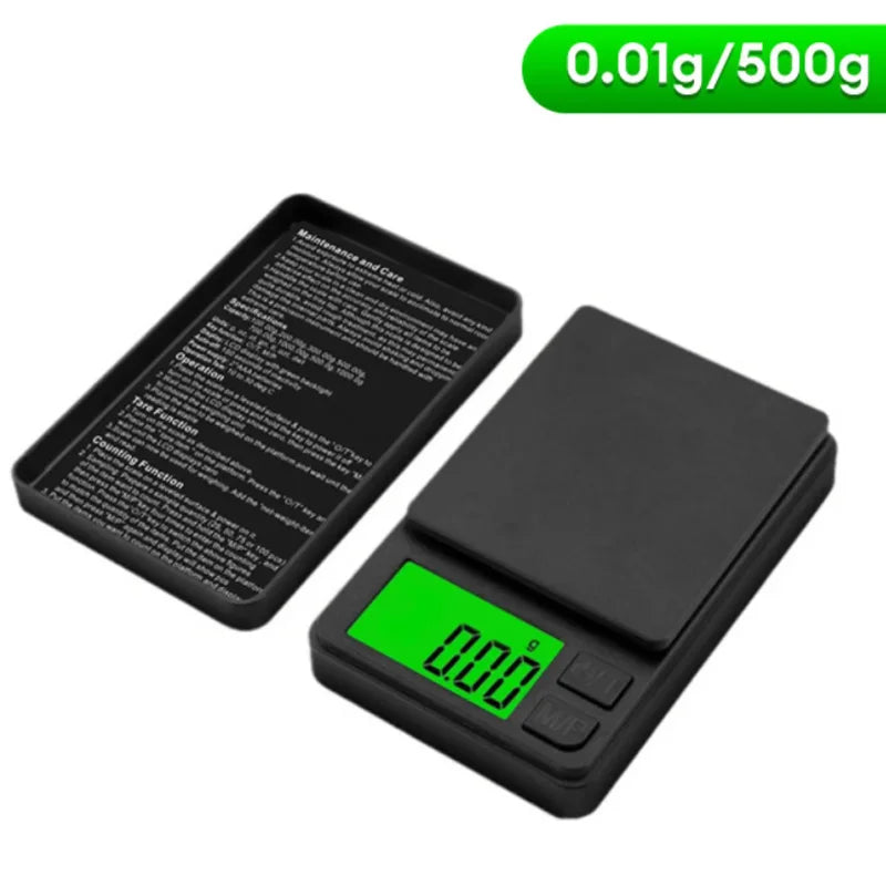 Precision Pocket Scale 1000g /0.1g Mini Scale for Travel