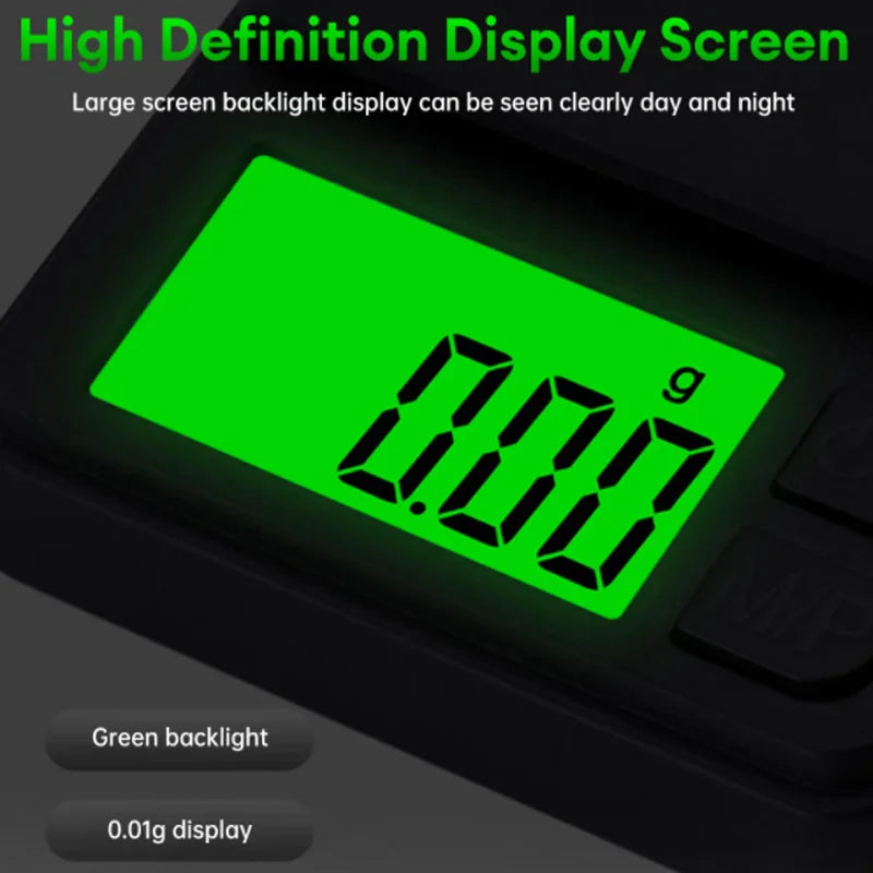 Precision Pocket Scale 1000g /0.1g Mini Scale for Travel