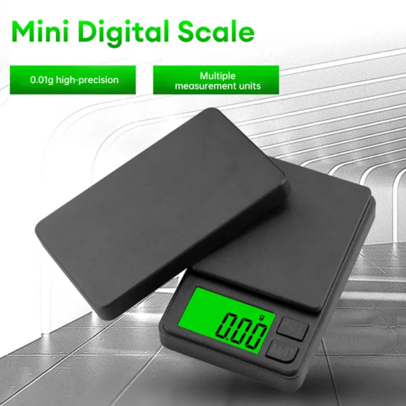 Precision Pocket Scale 1000g /0.1g Mini Scale for Travel