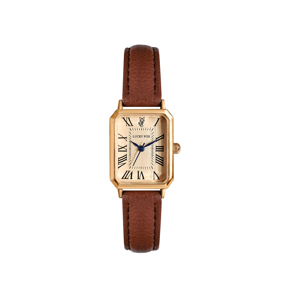 Ladies Square Roman Numeral Luxury Vintage Fashion Quartz Watch