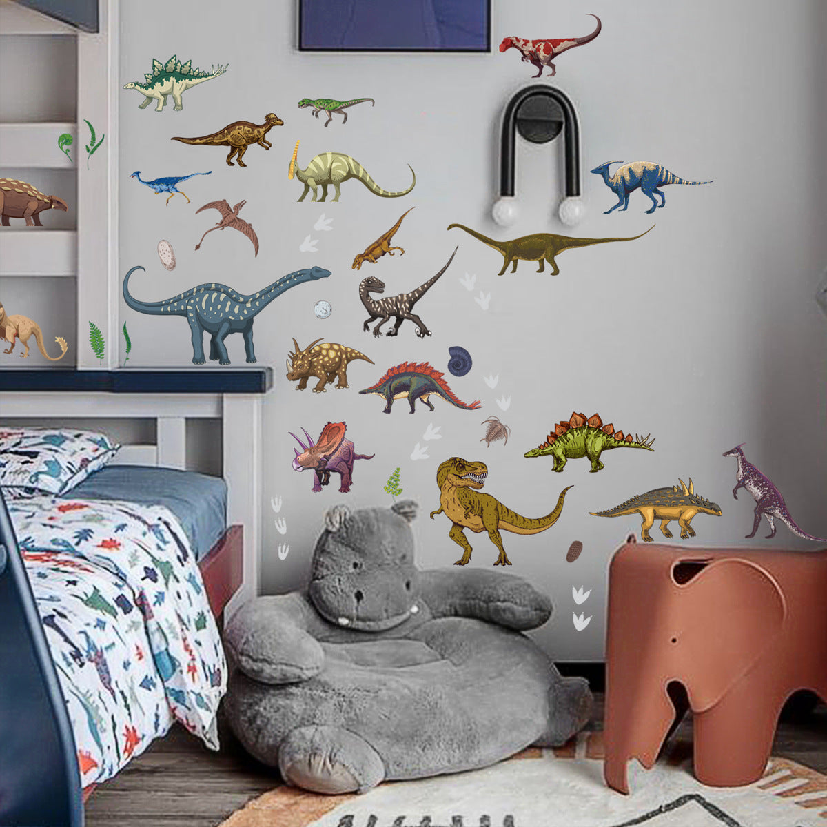 Glow In The Dark, Dinosaur Wall Stickers