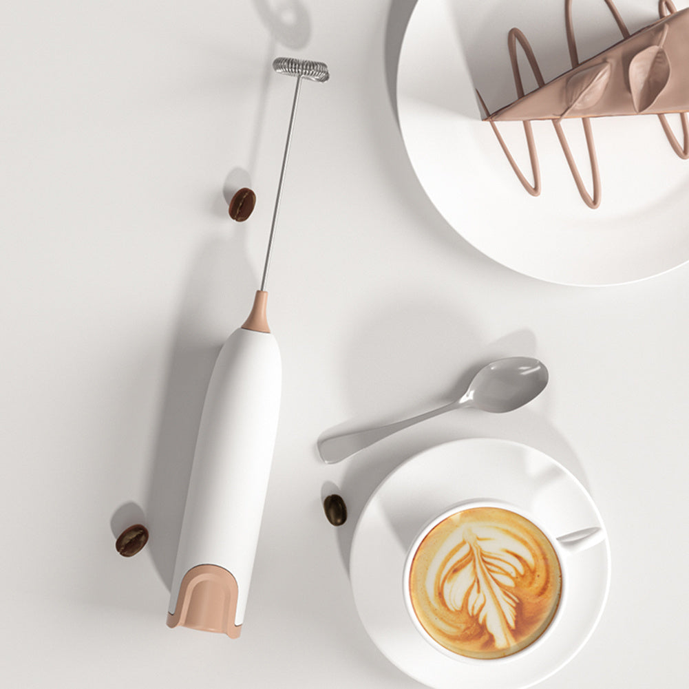 Electric Milk Frother For Perfectly Frothed Coffee And Creamy Cappuccinos