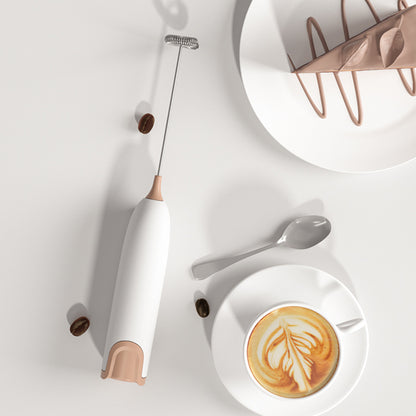 Electric Milk Frother For Perfectly Frothed Coffee And Creamy Cappuccinos