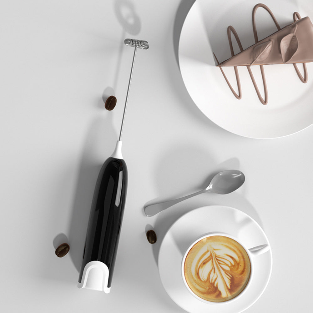 Electric Milk Frother For Perfectly Frothed Coffee And Creamy Cappuccinos