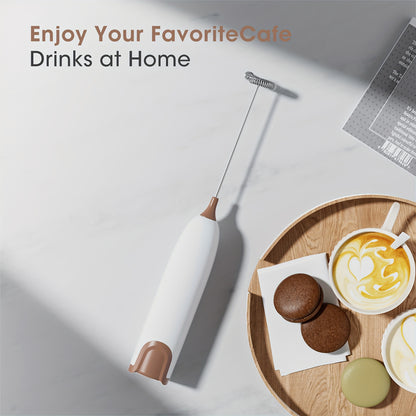 Electric Milk Frother For Perfectly Frothed Coffee And Creamy Cappuccinos