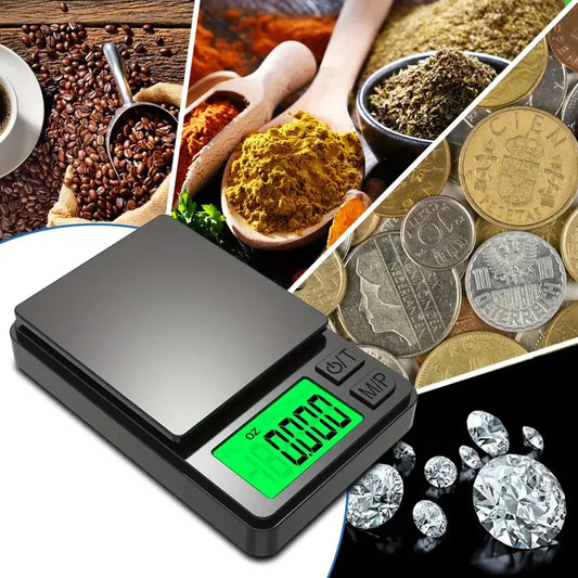Precision Pocket Scale 1000g /0.1g Mini Scale for Travel