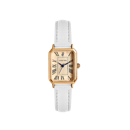 Ladies Square Roman Numeral Luxury Vintage Fashion Quartz Watch