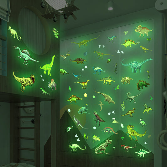 Glow In The Dark, Dinosaur Wall Stickers